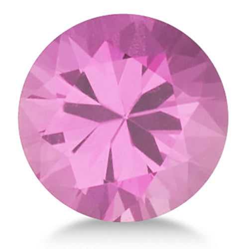 Round shape Natural AAA Pink Sapphire Gemstone 9.5mm (4 ct)