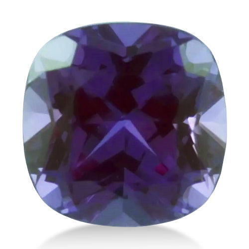Cushion shape Lab Created AAA Alexandrite Gemstone 10mm (4.60 ct)