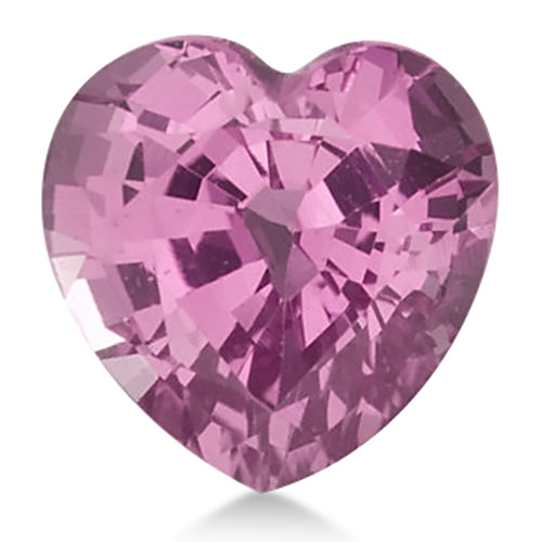 Heart shape Natural A Pink Sapphire Gemstone 8.5mm (2.95 ct)
