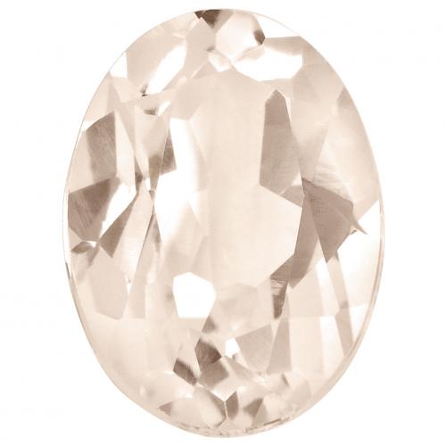 Oval shape Natural AAA Morganite Gemstone 10x8mm (3.15 ct)