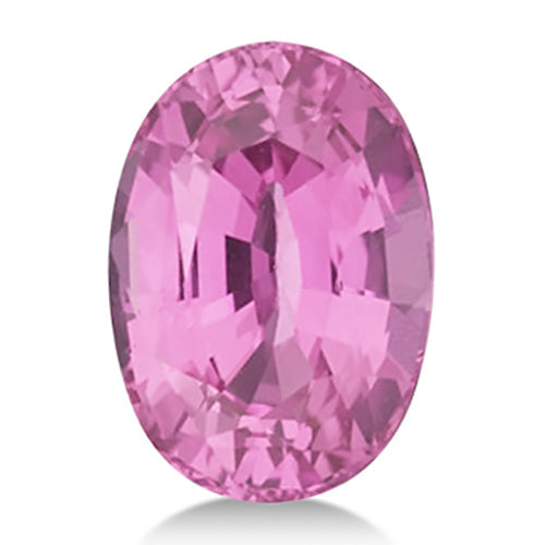 Oval shape Natural AAA Pink Sapphire Gemstone 10x8mm (3.15 ct)