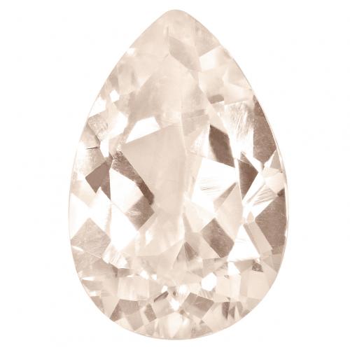 Pear shape Natural AAA Morganite Gemstone 4x3mm (0.20 ct)