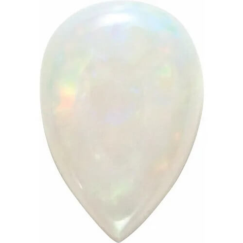 Pear shape Natural AAA Opal Gemstone 8x6mm (0.50 ct)