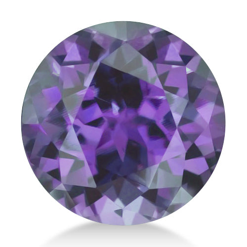 Round shape Lab Created AAA Alexandrite Gemstone 11mm (4.50 ct)